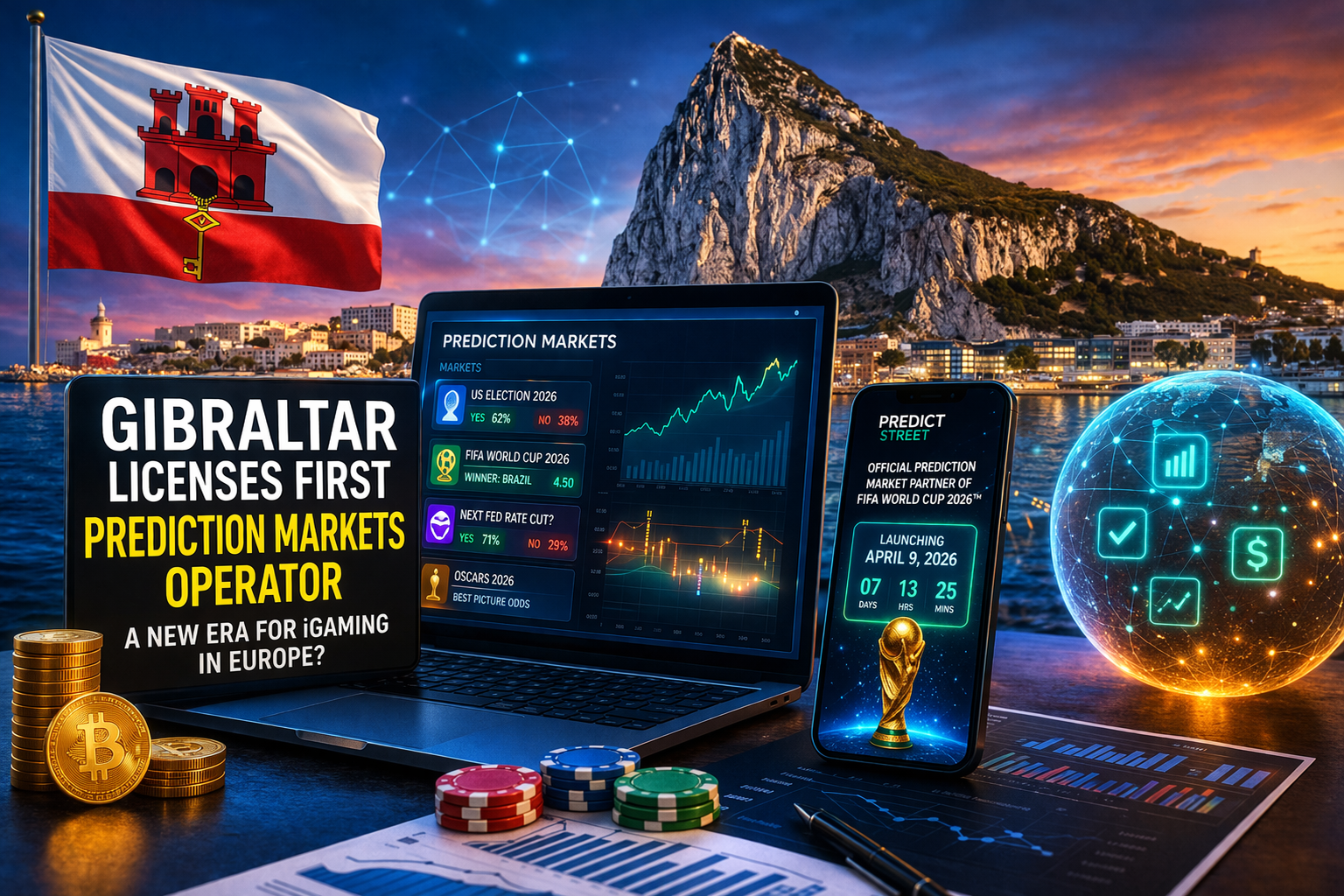 Gibraltar Enters Prediction Markets Race, Opening New Opportunity for iGaming Operators
